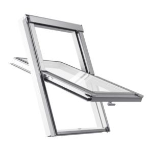 Okno dachowe RoofLITE+ TRIO PVC SAFE | 3 szybowe | plastikowe | szyba bezpieczna