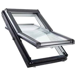 Okno dachowe ROTO DESIGNO R4 ze zintegrowanym Termo-blokiem | 3 szybowe | PVC